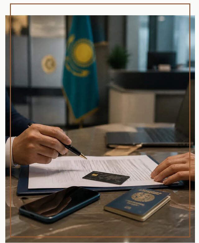 Открытие счета и банковской карты в Казахстане в Обнинске